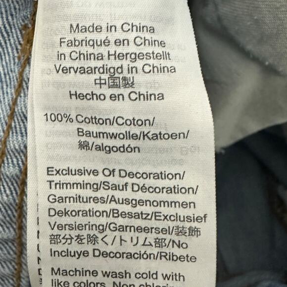 Madewell The Perfect Vintage Jeans Womens 27 Fitzgerald Wash High Rise Rigid 90s - Picture 9 of 10